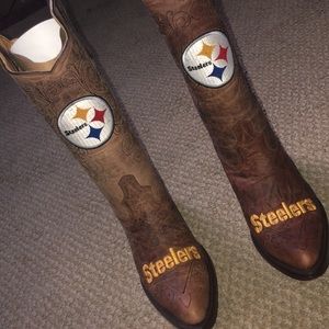 Steelers cowgirl boots